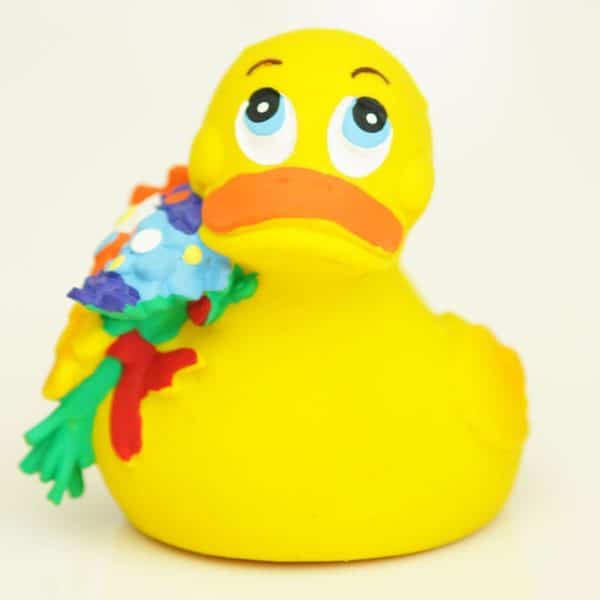 Badeente Babsi Blümchen