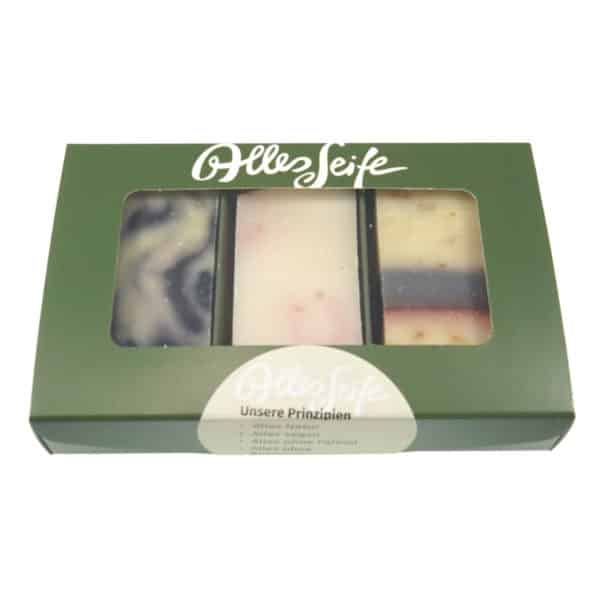 TRIO Blütenreigen Geschenkbox Naturseifen