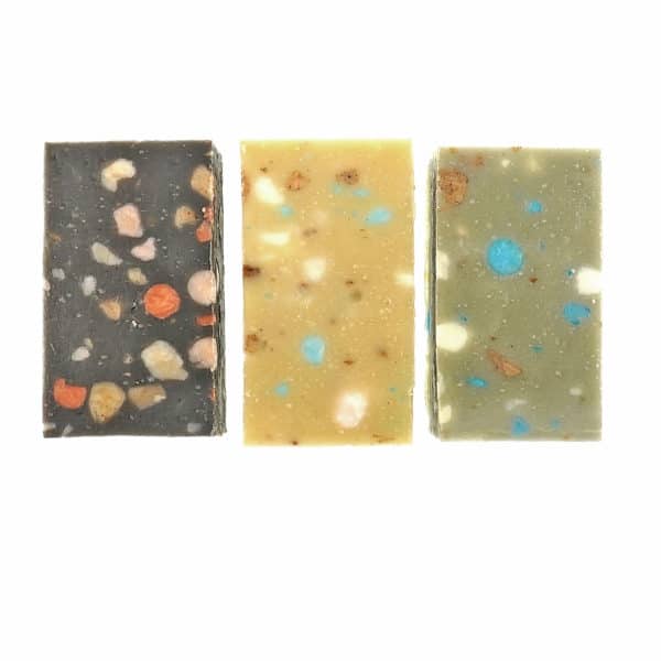 TRIO Tonerde Geschenkbox Naturseifen – Bild 2