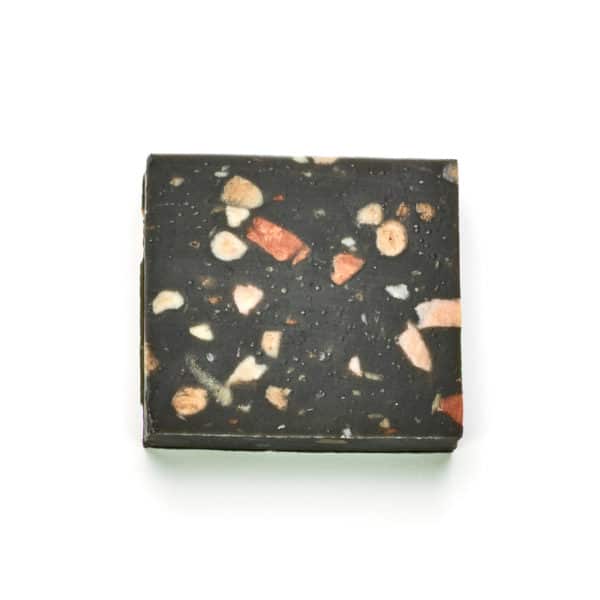 Aktivkohle Terrazzo Gesicht Naturseife